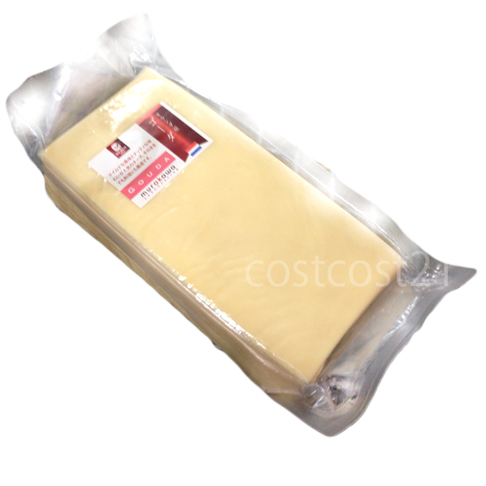 コストコ ゴーダチーズブロック (セミハードタイプ）800g オランダ産 COSTCO Gouda Cheese