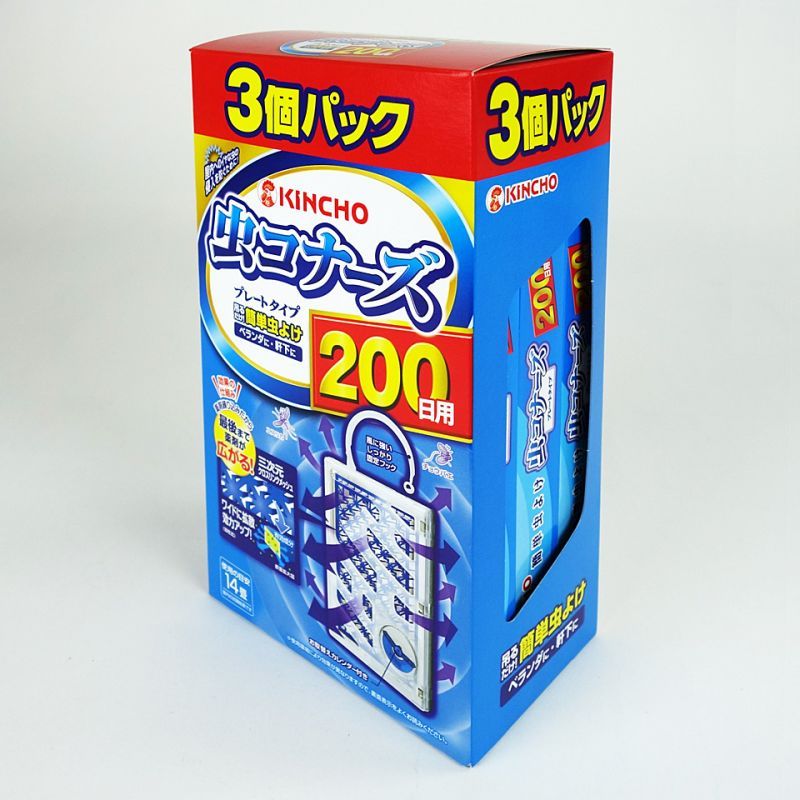 Kincho 金鳥 虫コナーズ プレートタイプ 0日用 3個パック Kincho 金鳥 虫コナーズ プレートタイプ 0日用 3個パック