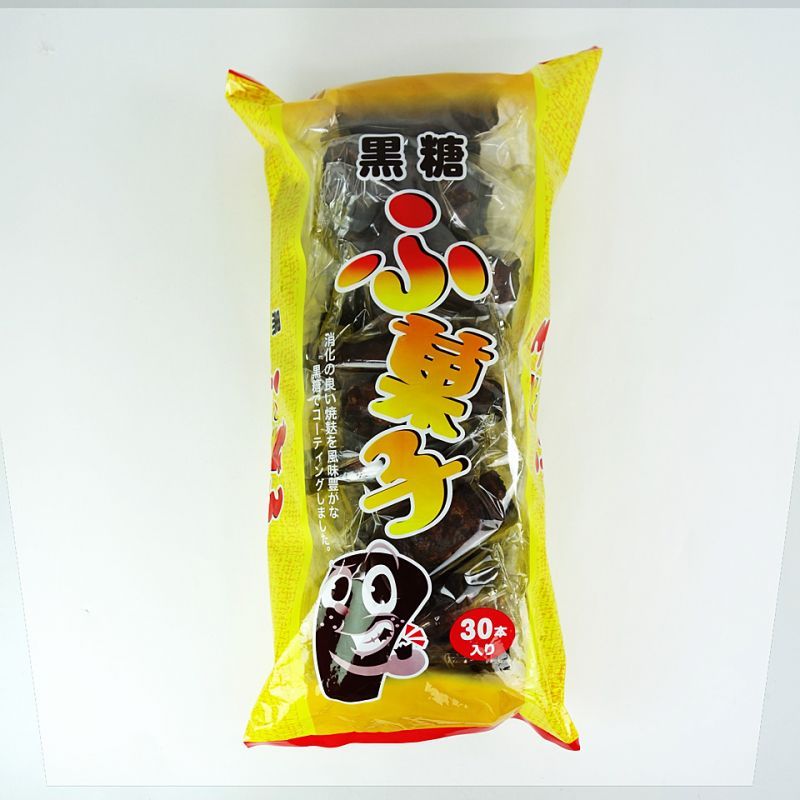 トーカイフーズ 黒糖ふ菓子 30本入り トーカイフーズ 黒糖ふ菓子 30本入り