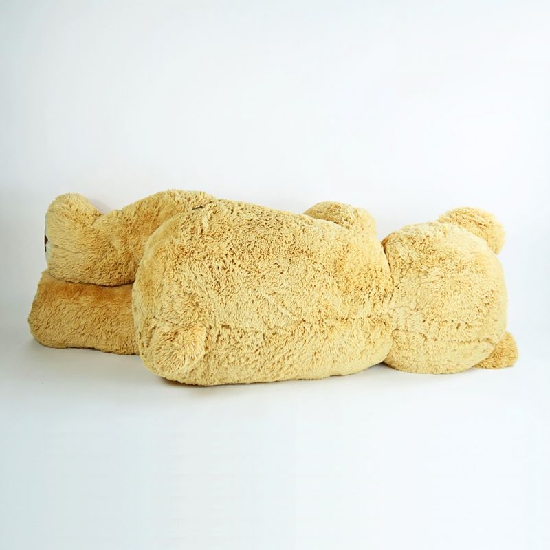【送料無料】超大型♪癒しのテディベア(ベージュ) HUGFUN クマのぬいぐるみ 53インチ135cm