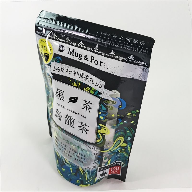 台湾直輸入 黒茶 烏龍茶 1.5g×100包