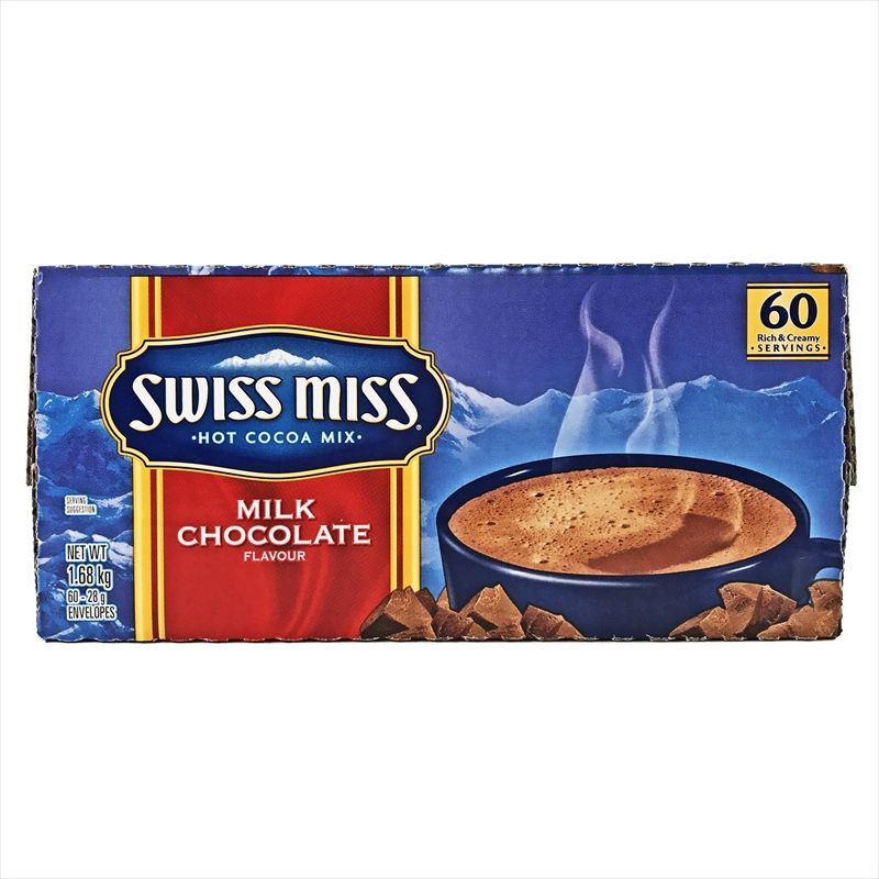 スイスミス ミルクチョコレートココア 60袋入り Swiss miss Milk Choco Cocoa スイスミス ミルクチョコレートココア 60袋入り Swiss miss Milk Choco Cocoa