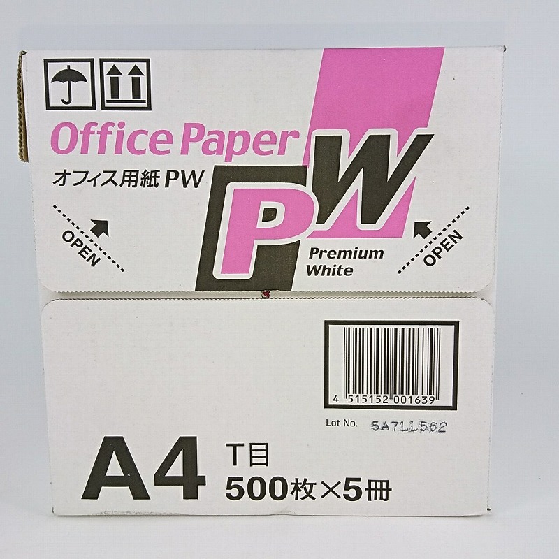 中川製作所 PPC用紙[A4サイズ 500枚] ホワイト WHITEPPCA4コクナイシ