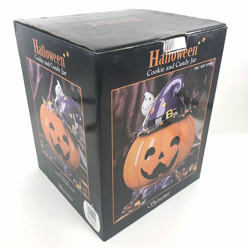 コストコ通販 ハロウィン クッキー キャンディー ジャー Holloween Cookie Candy Jar Costco