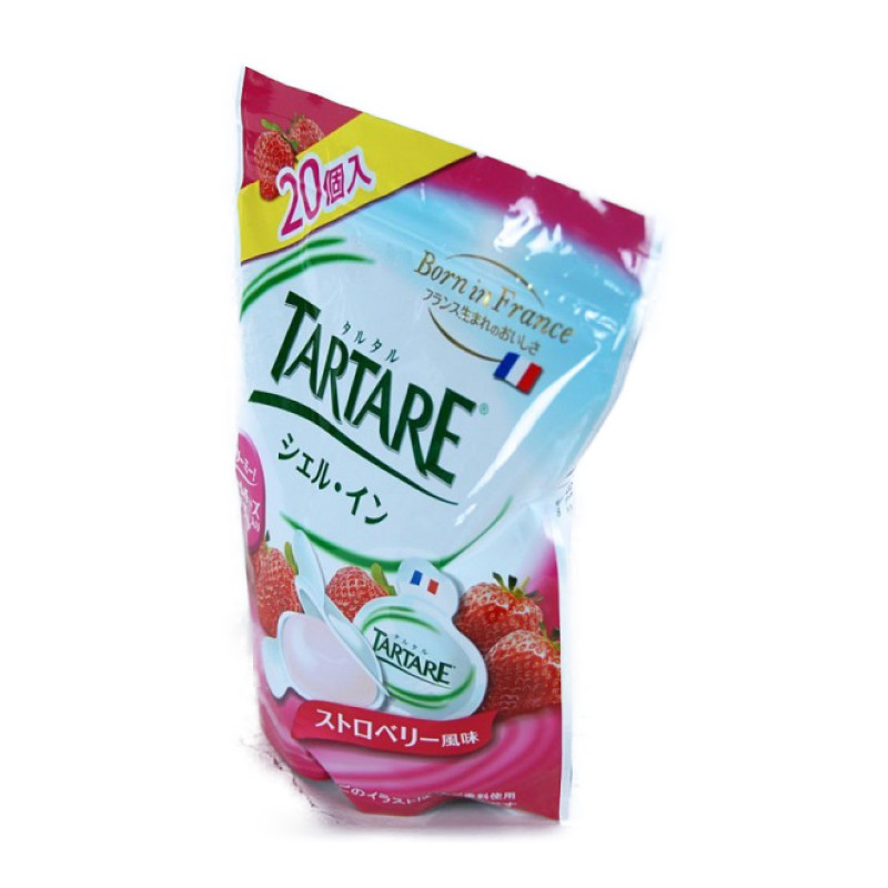 Tartare タルタル シェルイン クリームチーズ入りデザート ストロベリー味 400g g 個入り