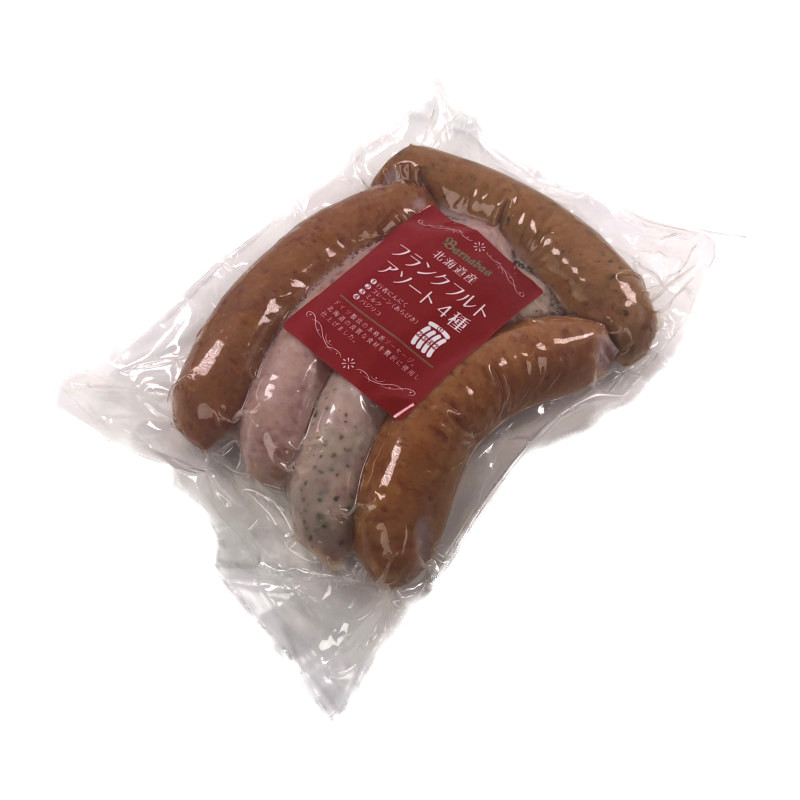 札幌バルナバフーズ 北海道フランクフルトアソート 4種 550g