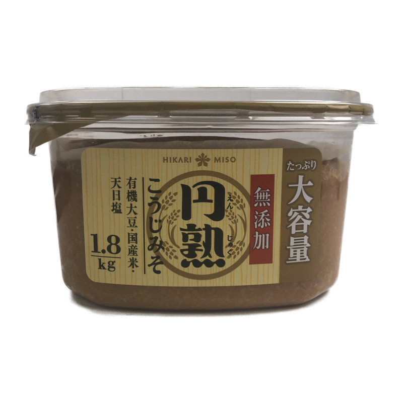553477 : ひかり味噌 無添加 円熟こうじみそ 1.8kg
