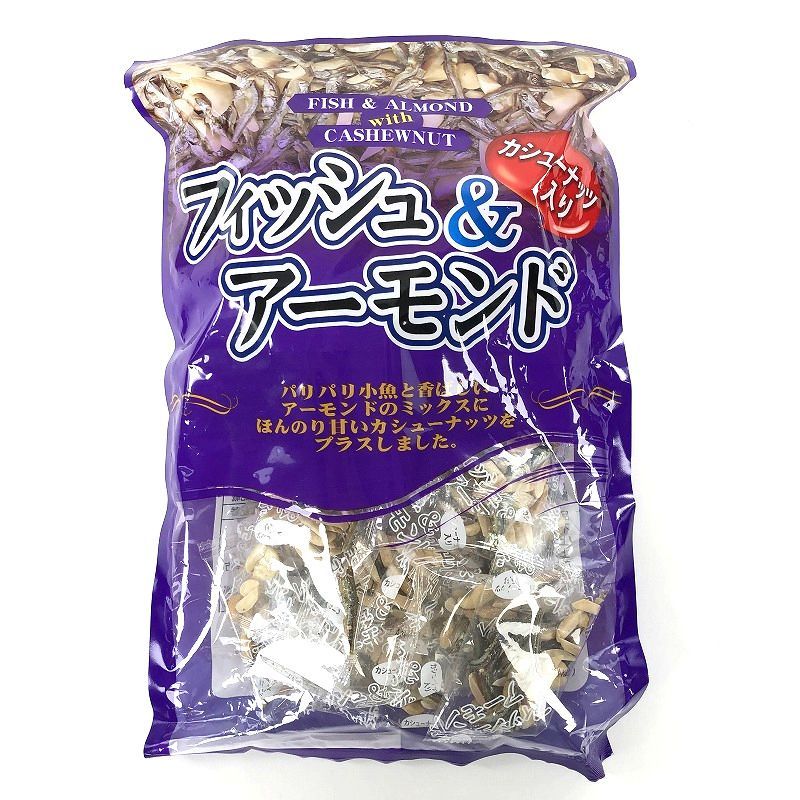 ヤマノ フィッシュ＆アーモンド（カシューナッツ入り）360g