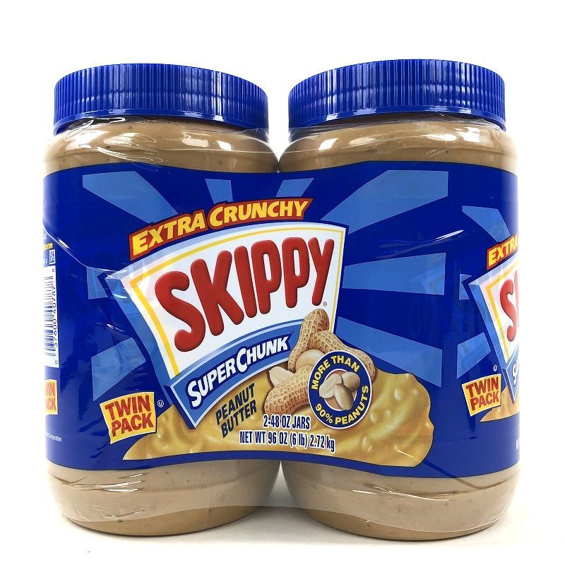 スキッピー ピーナッツバターチャンク 1.36kg x 2個 SKIPPY Peanut Butter Chunk