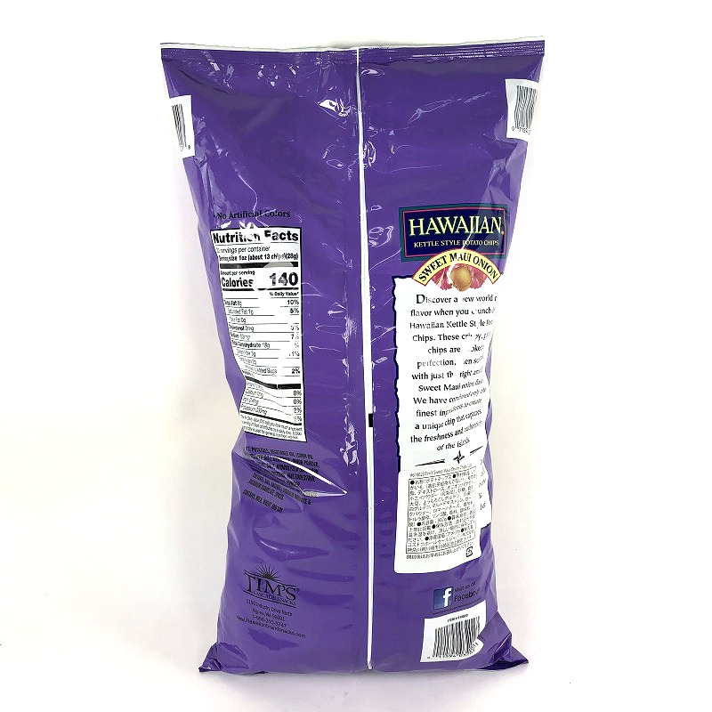 ティムズ マウイ オニオンポテトチップス 907g Tims Maui Onion Chips