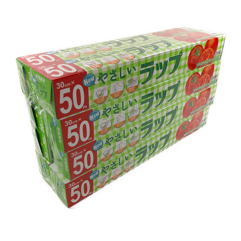 オカモト やさしいラップ 30cm×50m 8本 買い誠実 オカモト やさしいラップ 30cm×50m 8本 買い誠実