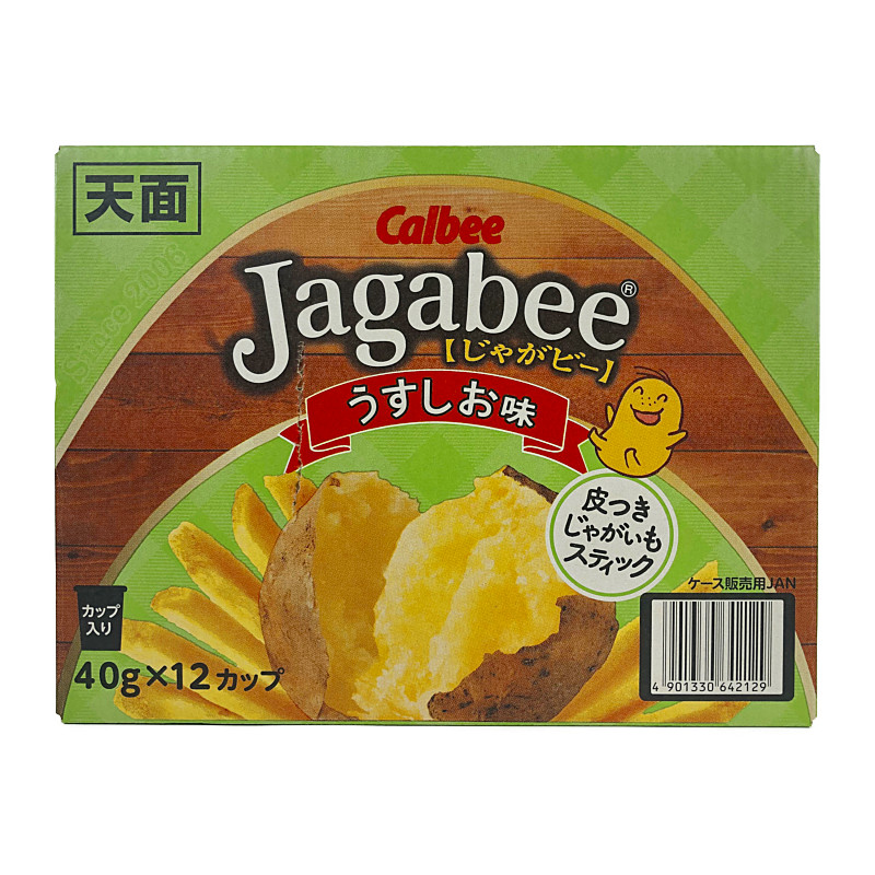 カルビー ジャガビー うすしお味 40g×12個 Calbee Jagabee 12pack