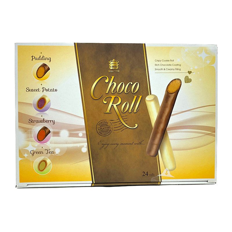 期間限定 チョコロール 4種アソート 24本入り I Mei Chocoroll 4flv