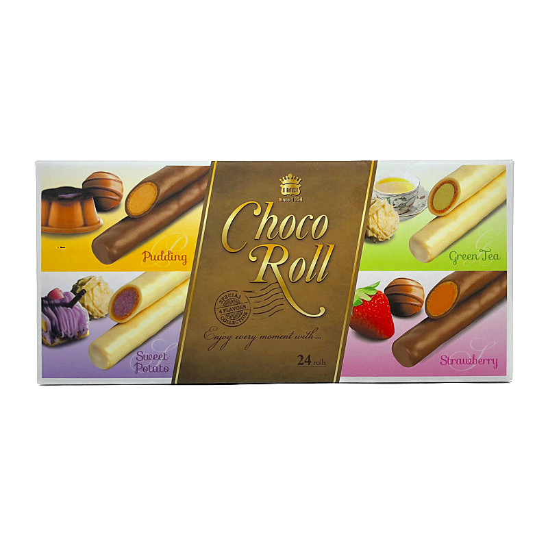 期間限定 チョコロール 4種アソート 24本入り I Mei Chocoroll 4flv