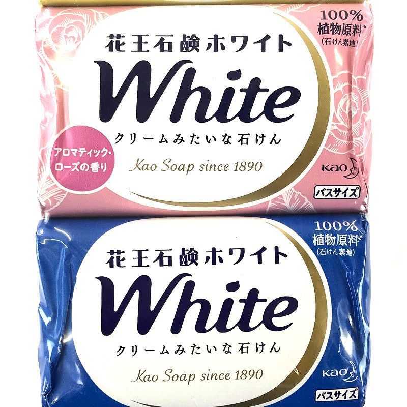 花王石鹸 ホワイト バスサイズ 4種類 各3個 花王石鹸 ホワイト バスサイズ 4種類 各3個
