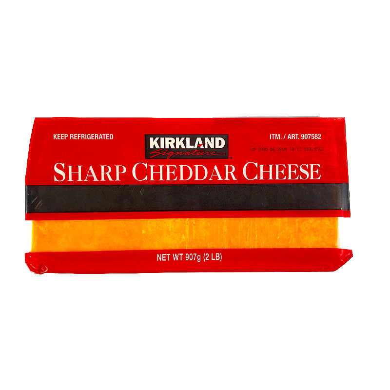 カークランド シャープ チェダーチーズ 907g KS Sharp Cheddar Cheese