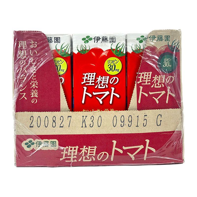 伊藤園 理想のトマト 0ml 24本