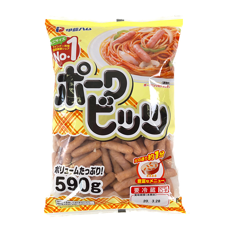 伊藤ハム ポークビッツ 増量 590g Mini Pork Wiener