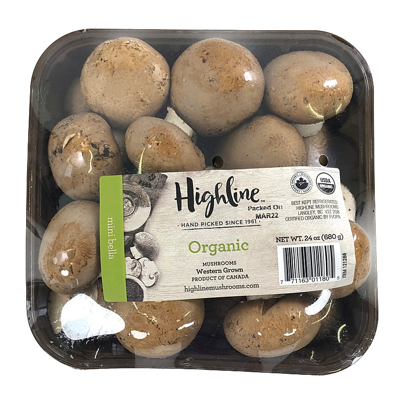 オーガニック ブラウンマッシュルーム 680g Organic Brown Mushroom