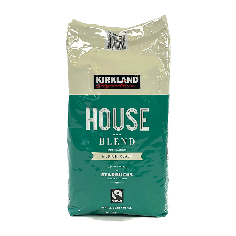 カークランド スターバックスロースト ハウスブレンドコーヒー(豆) ミディアムロースト 増量！ 1.13kg KS STARBUCKS HOUSE  BLEND