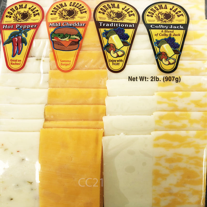 ソノマチーズファクトリー スライスチーズ パーティートレー 907g Sliced Cheese Vrty