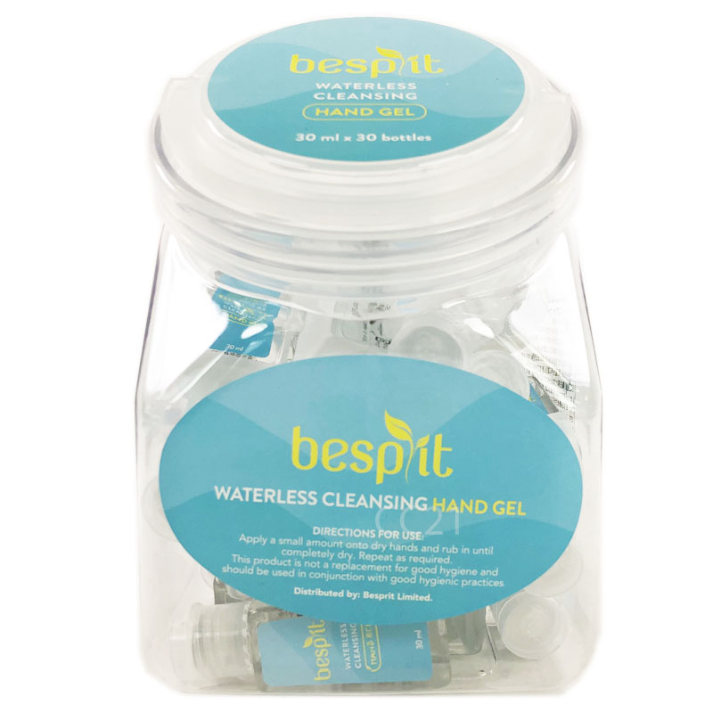 べスプリット ウォーターレス クレンジング ハンドジェル 30ml×30個 BESPRIT Waterless Cleansing Handgel べスプリット ウォーターレス クレンジング ハンドジェル 30ml×30個 BESPRIT Waterless Cleansing Handgel