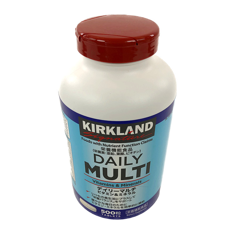 カークランド デイリー マルチビタミン  ミネラル 500粒 1日：2粒 KS Daily Multi VTMN