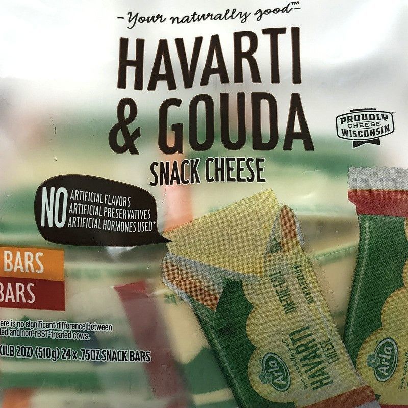 ハバティ  ゴーダ スナックチーズ 24個入り 510g Arla Dofino Havarti  Gouda