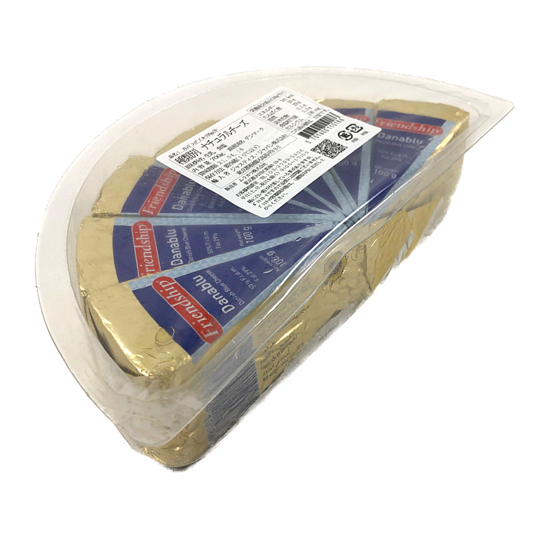 フレンドシップ ブルーチーズ デンマーク 牛乳 100g 7個 Blue Cheese フレンドシップ ブルーチーズ デンマーク 牛乳 100g 7個 Blue Cheese