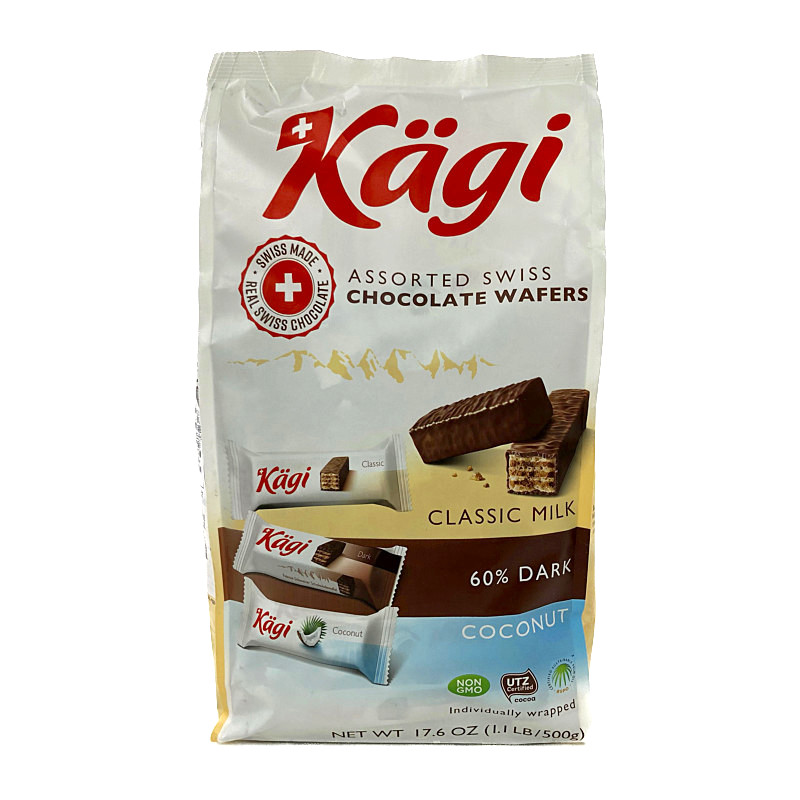 スイス チョコレート ウエハース 500g Kagi Assorted Swiss Choco