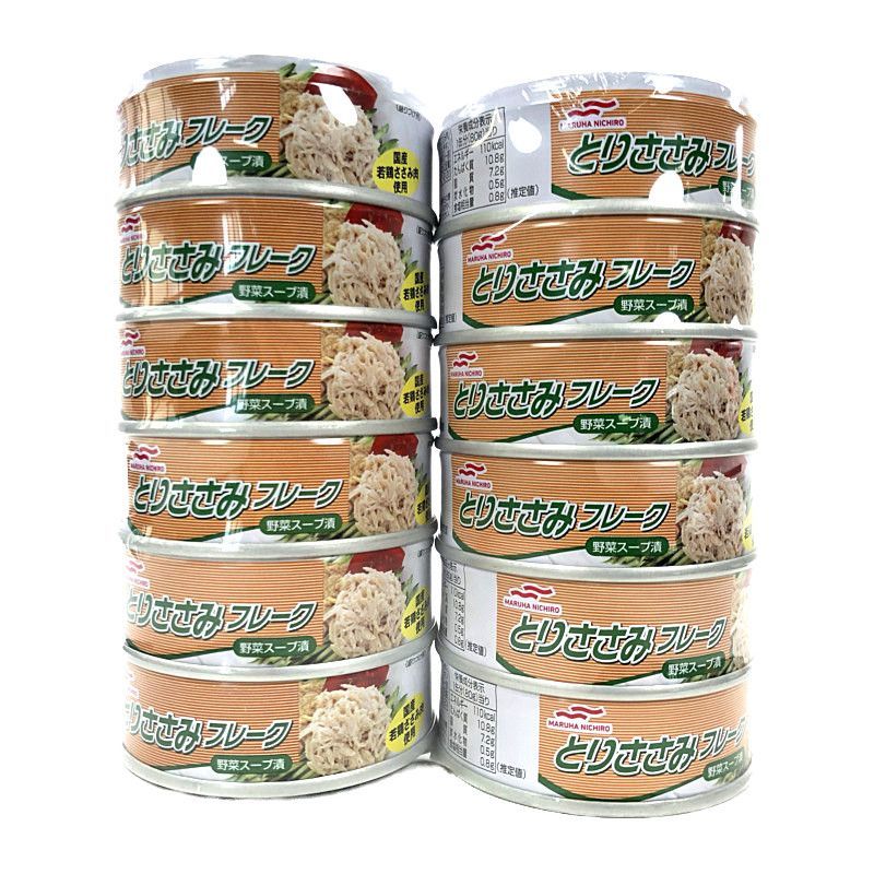 マルハニチロ とりささみフレーク 80g 12缶 Maruha Chicken Brest 12p マルハニチロ とりささみフレーク 80g 12缶 Maruha Chicken Brest 12p