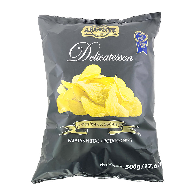 Argente デリカテッセン ポテトチップス 500g Delicatessen Potato Chips Argente デリカテッセン ポテトチップス 500g Delicatessen Potato Chips