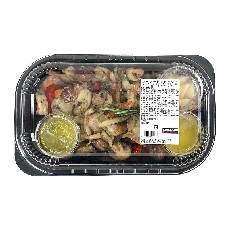 シーフード アヒージョ 増量 1070g Seafood Ajillo