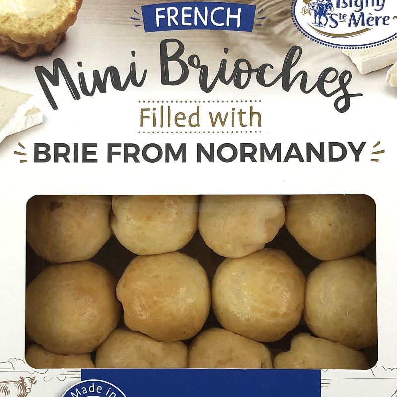 イズニー ブリーチーズ入り ミニブリオッシュ 12個 2パック Maison Defroidmont Mini French Brioches