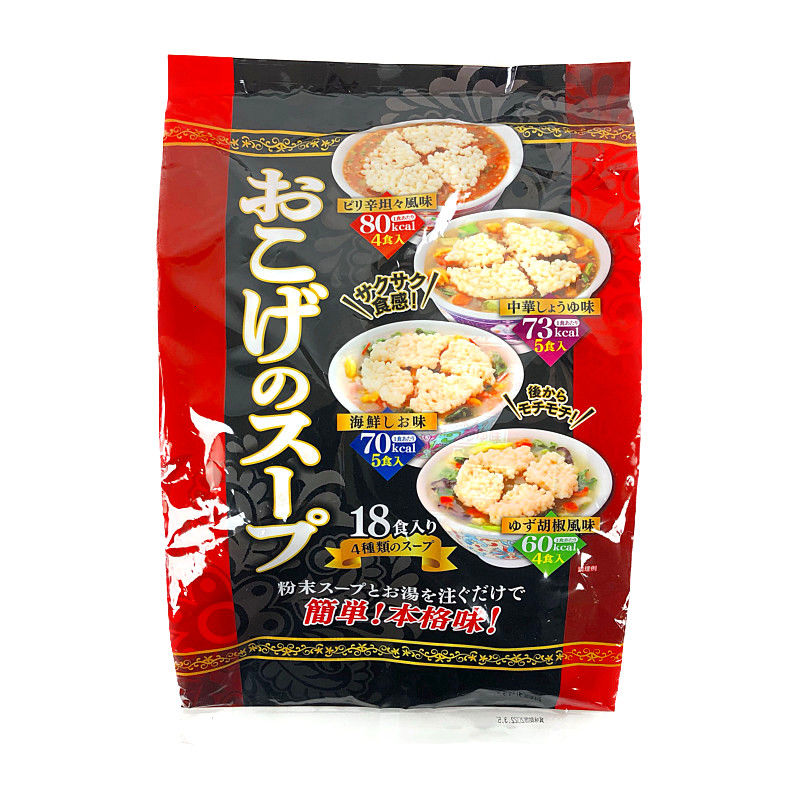 カネスコーポレーション おこげのスープ 18食入 Rice Millet Okoge Soup