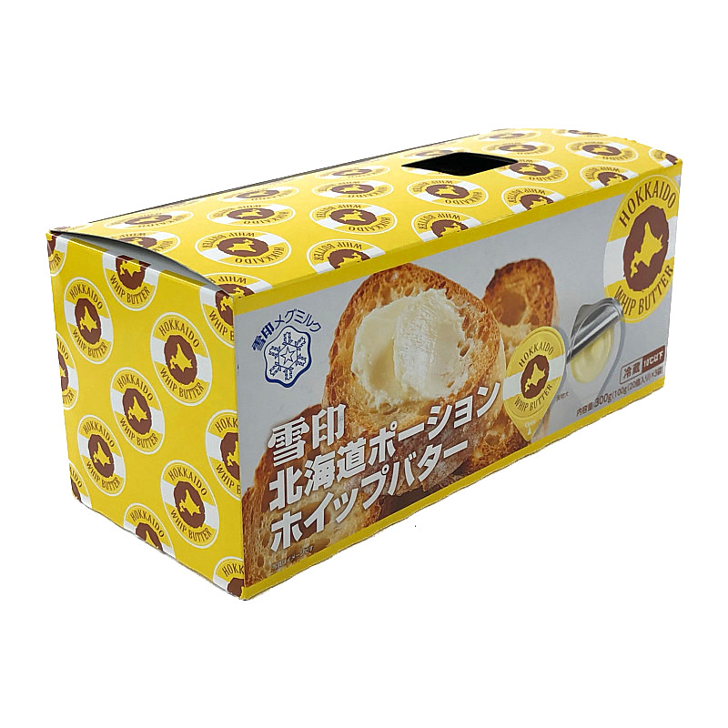 雪印メグミルク 北海道ポーション ホイップバター 5g 60p Porttion Butter
