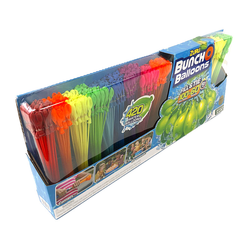 Zuru バンチ オ バルーン 水風船 4個 12束 60秒で100個の水風船が作れます Zuru Bunch O Balloons