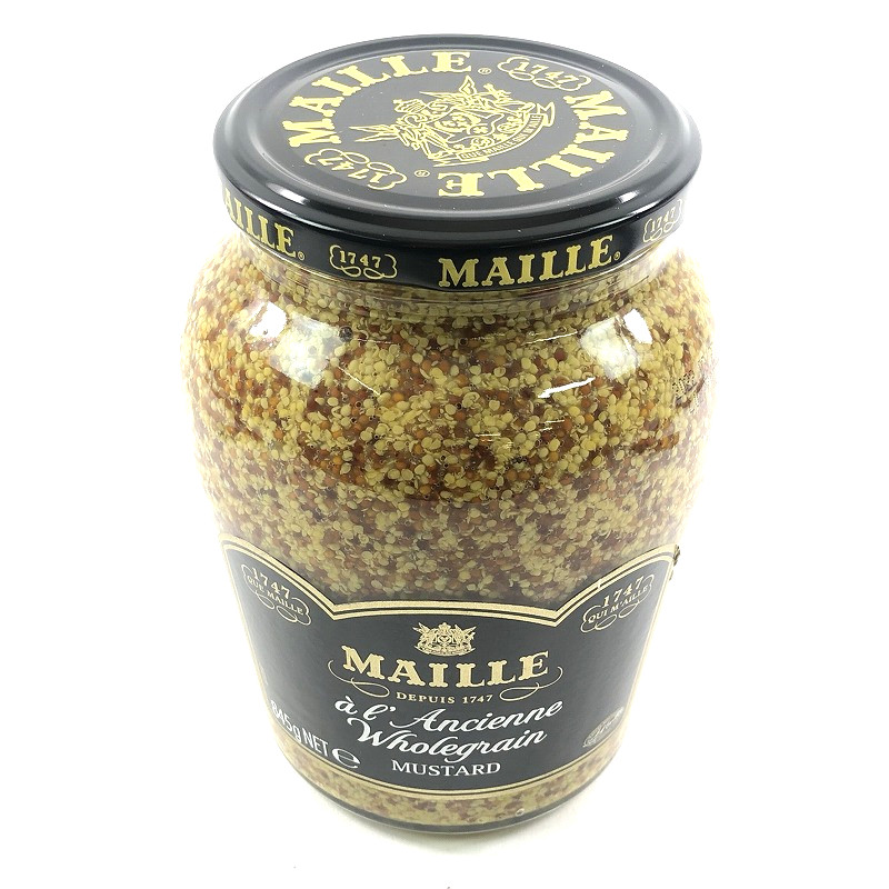 市場 MAILLE マイユ 845g 種入りマスタード 瓶詰めお中元