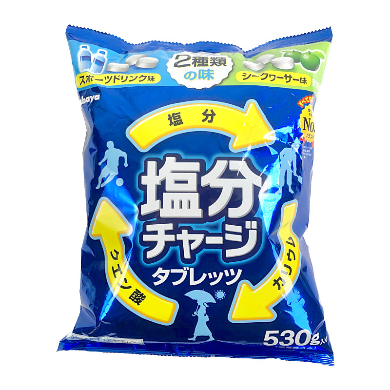 カバヤ 塩分チャージ タブレッツ 530g Salt Charge Tablets カバヤ 塩分チャージ タブレッツ 530g Salt Charge Tablets