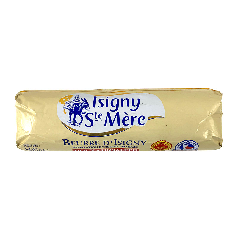 イズニー Aop 無塩バター 500g Isigny Aop Unsalted Butter