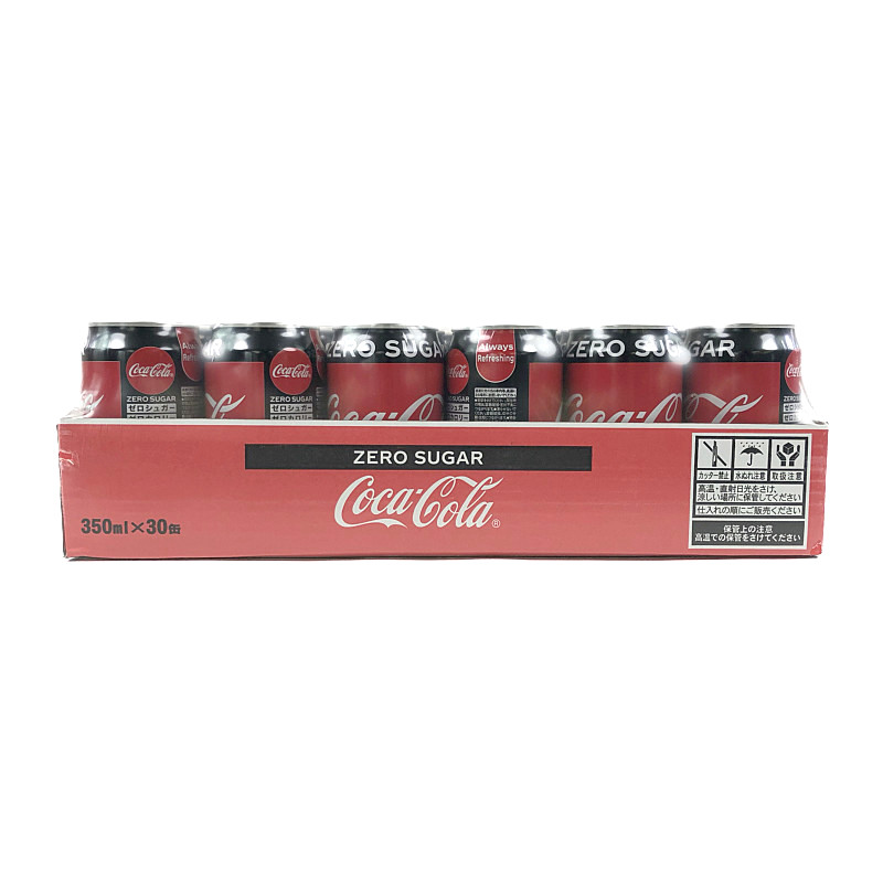 コカ・コーラ ゼロ 350ml×30缶 Coca-Cola Zero Cans（11.5kg）
