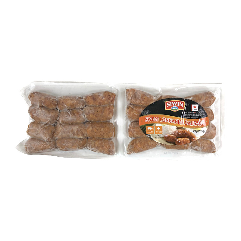 SIWIN スウィート ロンガニーサ 750g (フィリピン風ソーセージ・甘口) Philippines Style Sausage