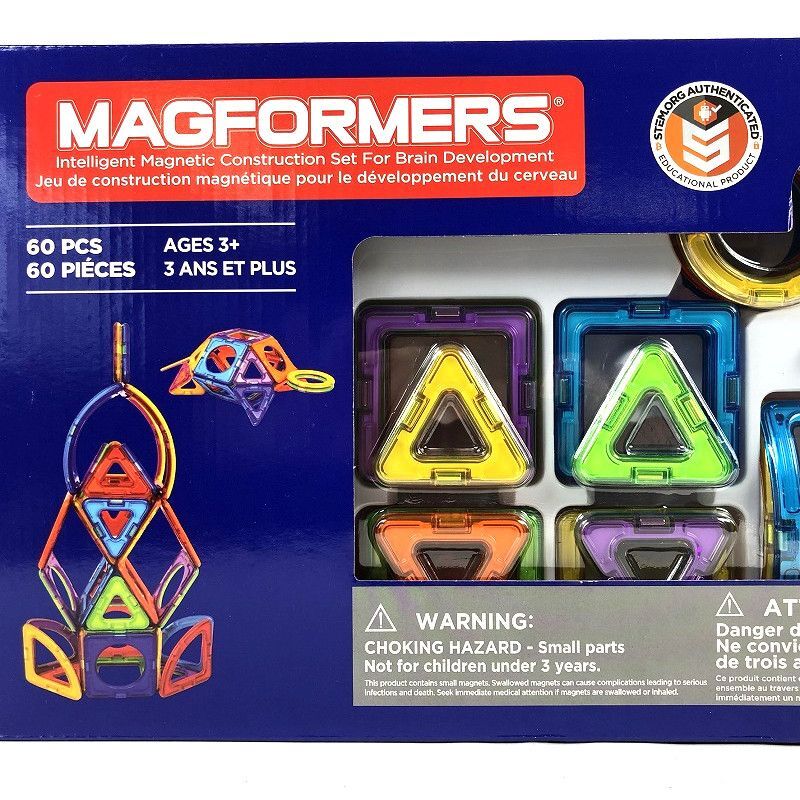ボーネルンド マグフォーマー クリエイティブセット 60ピース MAGFORMERS 60PC Set
