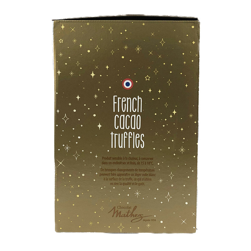 マセス プレーントリュフ チョコレート 500g×2缶 Mathez Plain Truffles