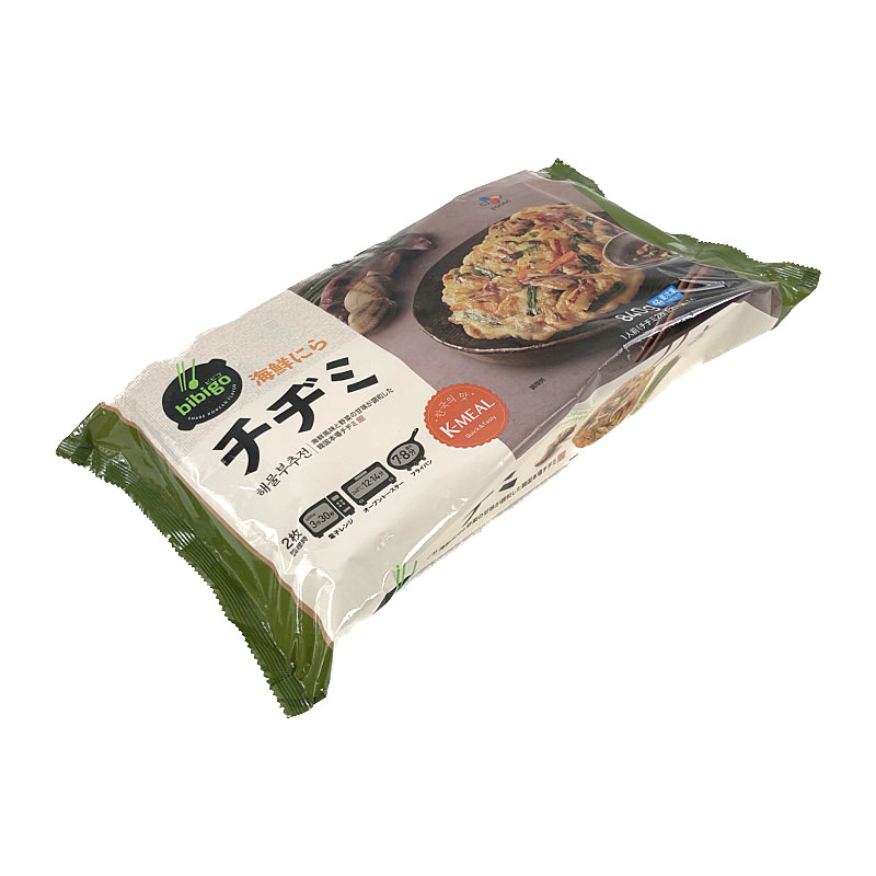 CJ bibigo 海鮮にらチヂミ 840g Korean Seafood Pancakes
