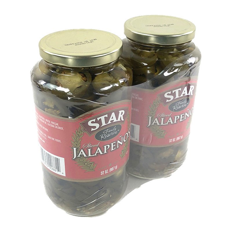 スターハラペーニョ (青唐辛子酢漬スライス) 907g×2 Sliced Jalapeno