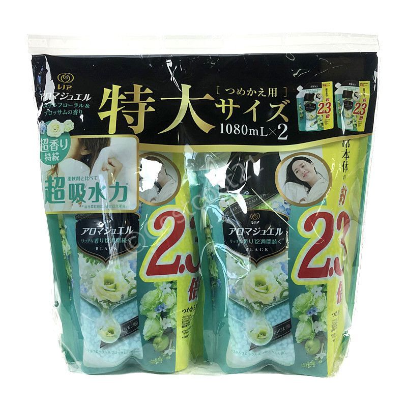 レノア アロマジュエル つめかえ用 特大 1080ml 2 Lenor Aromajewel Refill