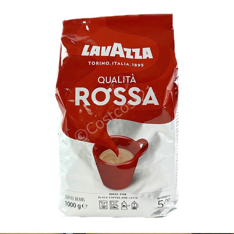 ラバッツァ ロッサ (豆) 1kg LAVAZZA Rossa