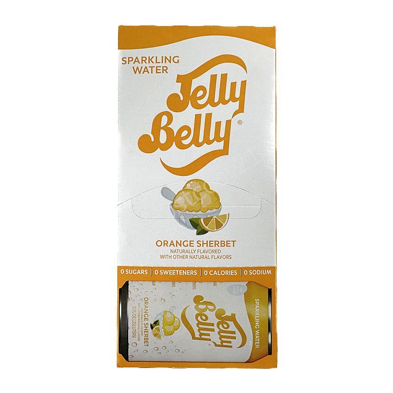 ジェリーベリー オレンジソルベ スパークリング 355ml×8缶 Jelly Belly Orange Sherbet Sparkling