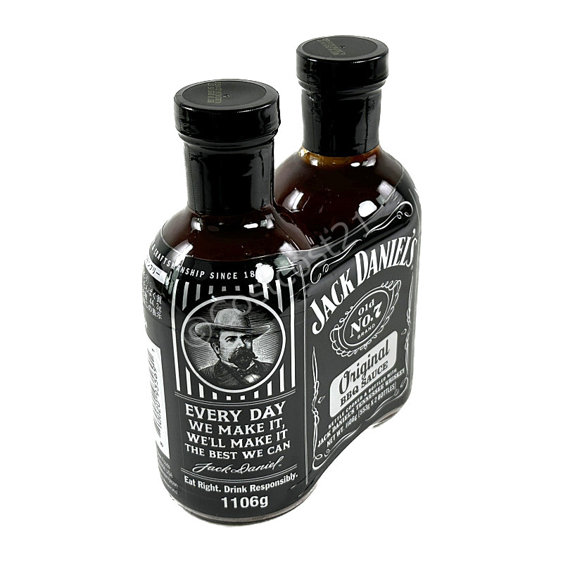 ジャックダニエル BBQソース オリジナル 553g×2本 Jack Daniel's BBQ Sauce